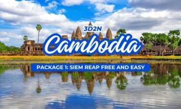 CAMBODIA PKG 1: 3D2N SIEM REAP FREE AND EASY