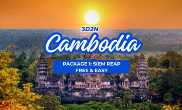 3D2N CAMBODIA PKG 1: SIEM REAP FREE AND EASY