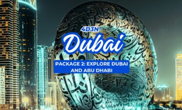 DUBAI PKG 2: 4D3N EXPLORE DUBAI AND ABU DHABI