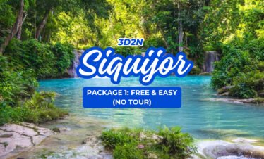 3D2N SIQUIJOR PKG 1: FREE & EASY (NO TOUR)