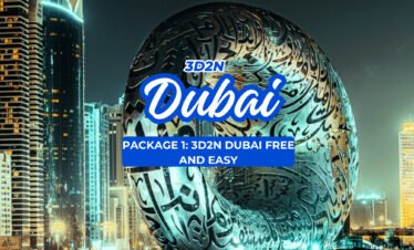 PKG 1: 3D2N DUBAI FREE & EASY