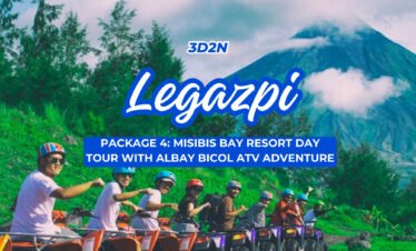 LEGAZPI PKG 4: MISIBIS BAY RESORT DAY TOUR W/ALBAY BICOL ATV ADVENTURE