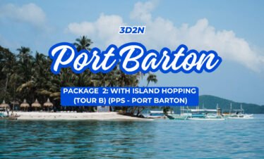 PORT BARTON PKG2: W/ ISLAND HOPPING (TOUR B) (PPS – PORT BARTON)