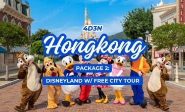 HONG KONG PKG 2: 4D3N DISNEY LAND W/FREE CITY TOUR (HARBOUR GRAND KOWLOON 5*)